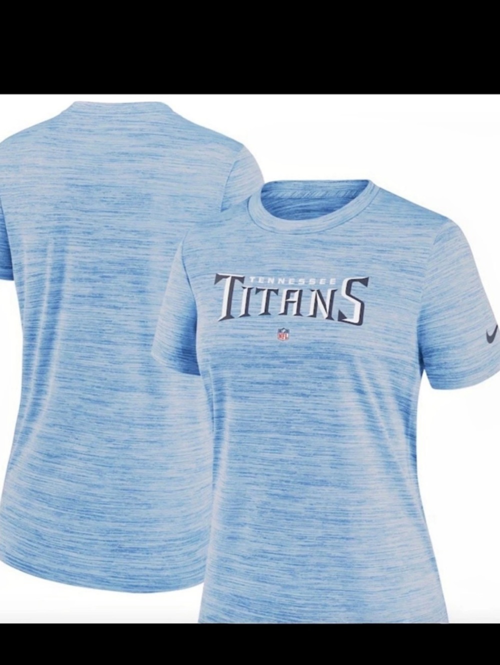 Nike Tennessee Titans Dri-FIT Velocity T-Shirt Blue Small NWT